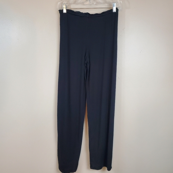 DKNY Lightweight Tie Waist Lounge Pants - Picture 2 of 7